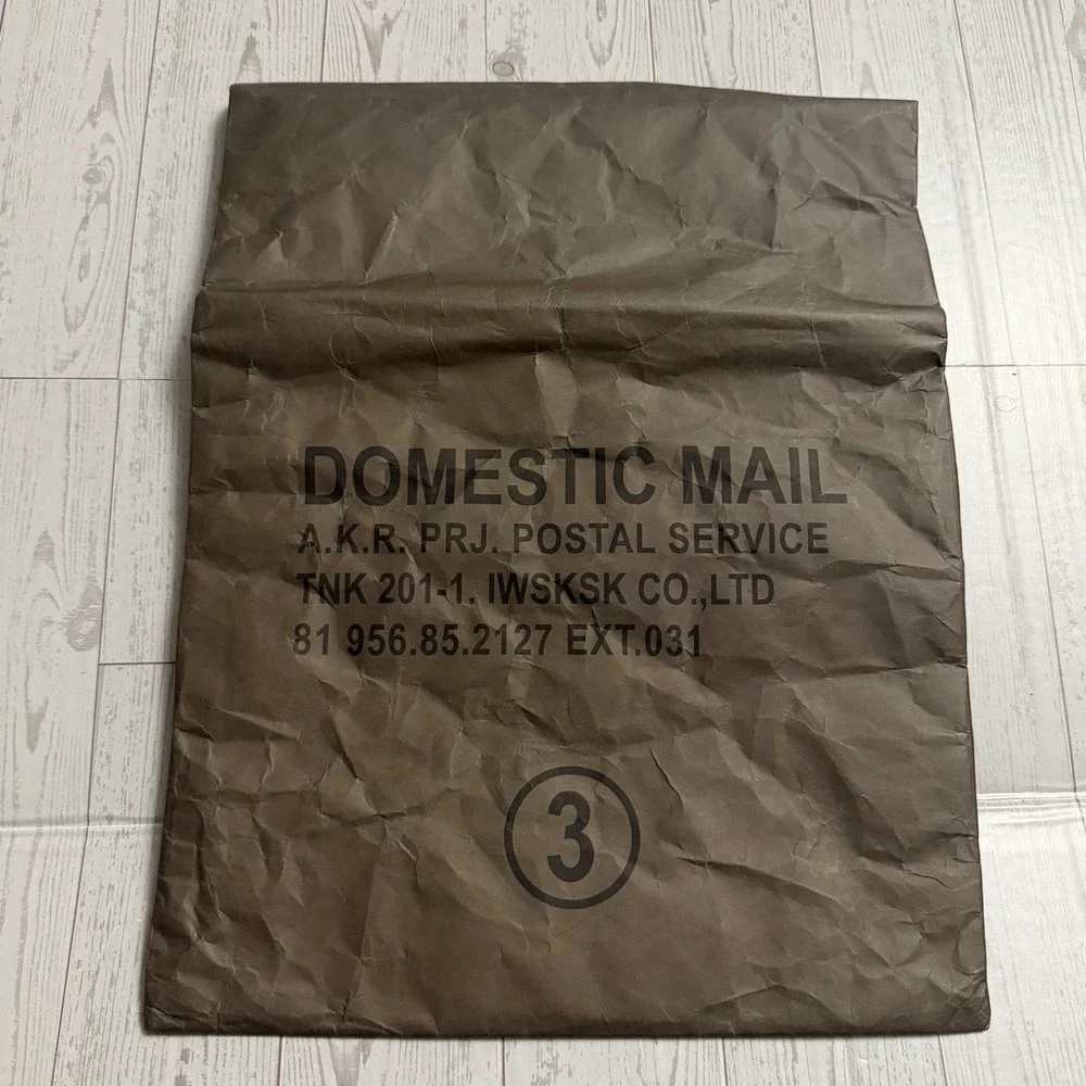 Akeru Project Domestic Japanese Mail Bag Travelers Notebook Company Olive‎ Green